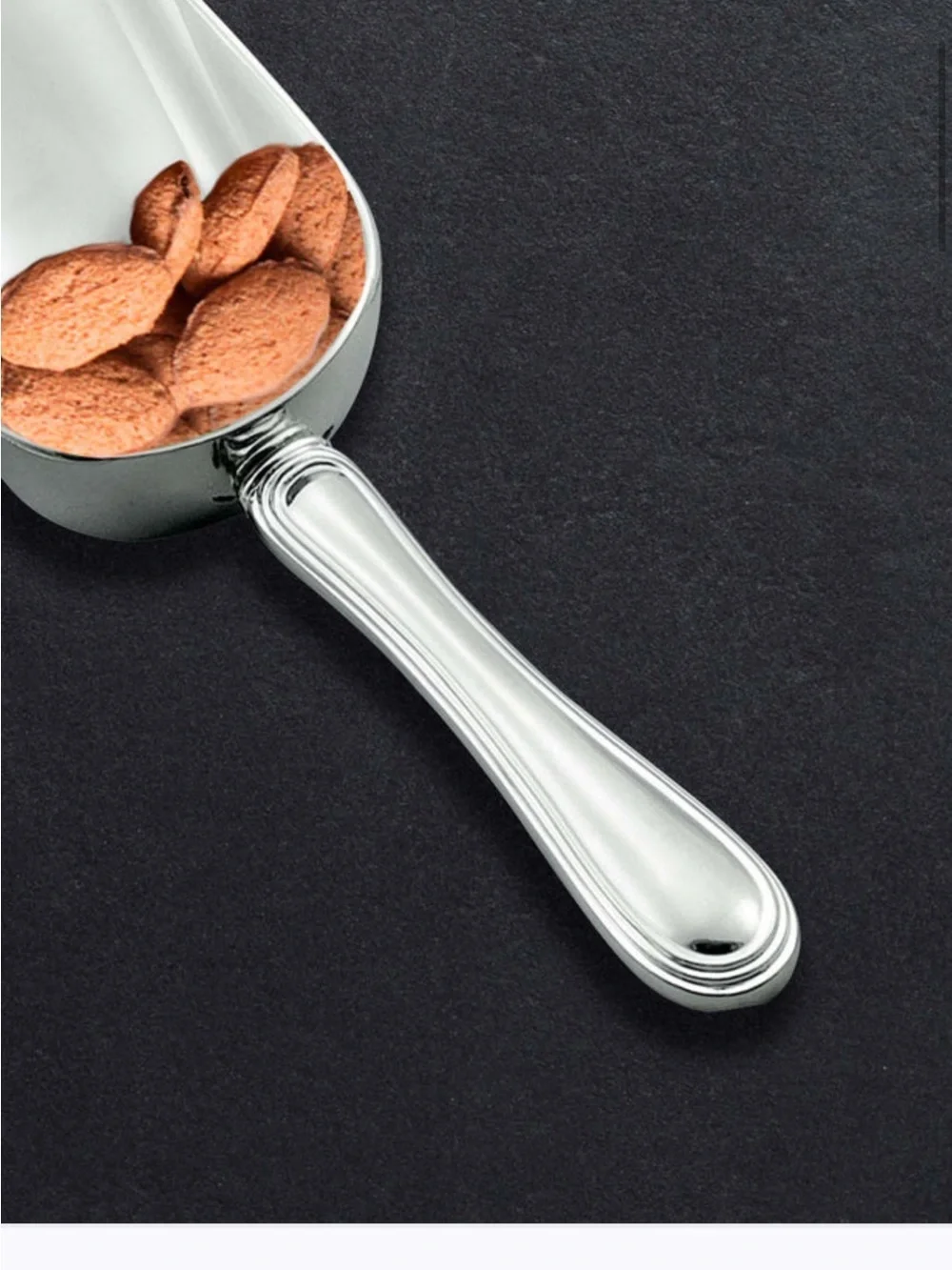 Creative Gifts Westwood Nickel Plated Silver Ice Scoop NIB